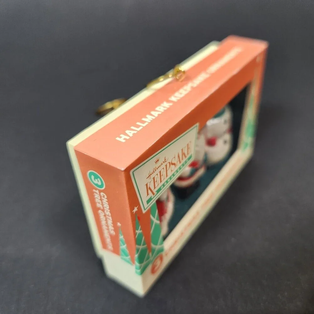 Hallmark Nifty Fifties Ornament 2014 Retro 3 Christmas Tree Ornaments NOS in Box